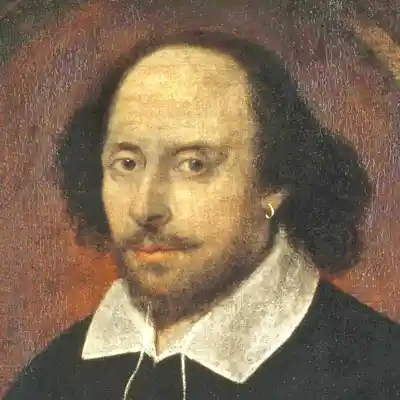 Theatre Portrait of William Shakespeare.