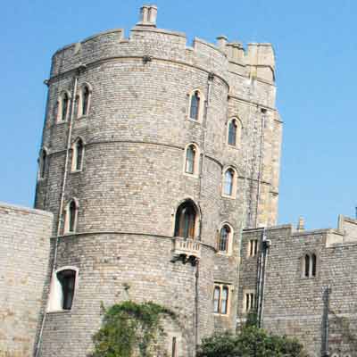 Exterior on a bright sunny day.