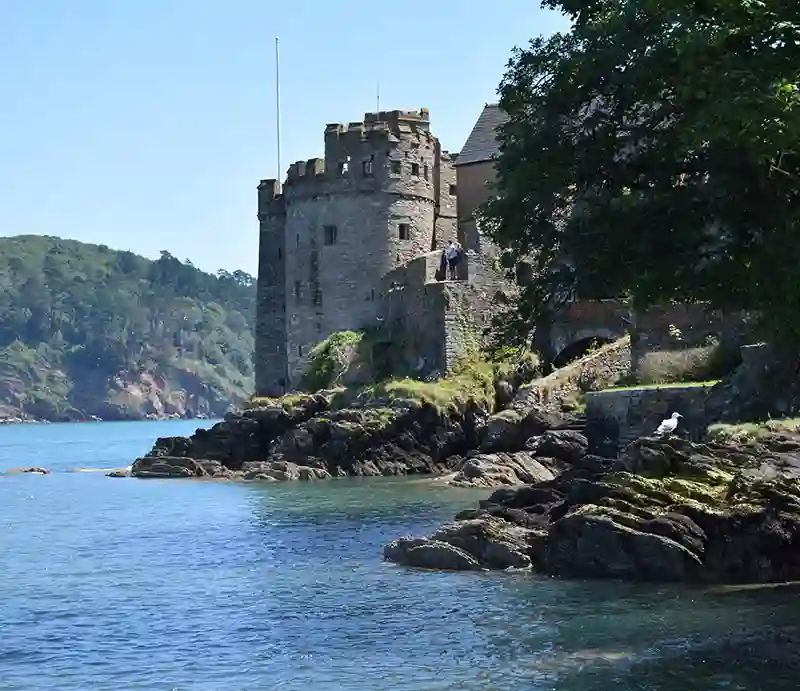 Dartmouth The castle and Dart Estuary.