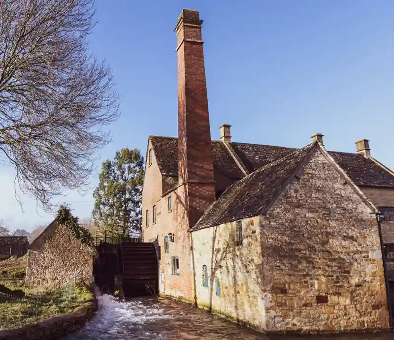 The Old Mill and pond.