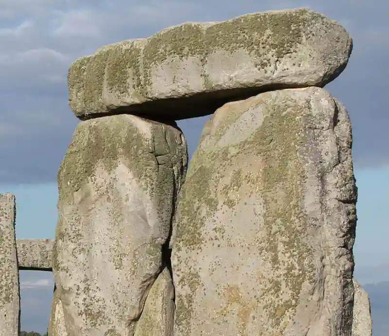 Stonehenge Close up of a trilithon.