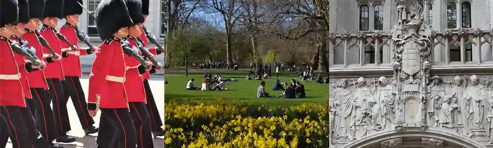 Westminster tour sights Changing the Guard, St James's Park and Westminster Abbey.
