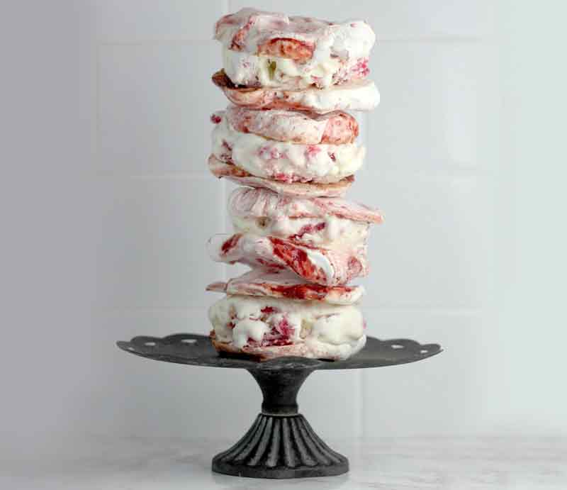 Eton Mess Dessert piled high.