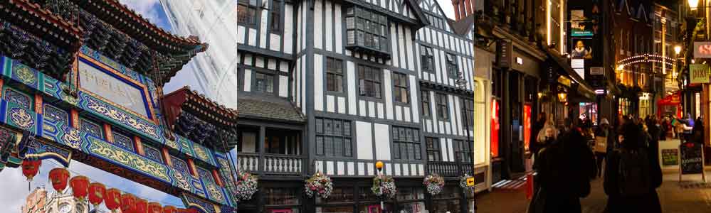 Chinatown, Liberty and Carnaby Street